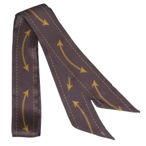Fringe Scarves Smiley Pocket Brown Twilly