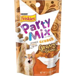 Friskies Party Mix Gravylicious Chicken 10/2.1Z {L-1}050214