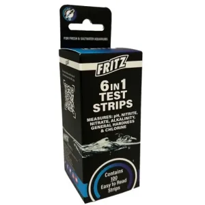 Fritz 6 in 1 Test Strips 100 Count