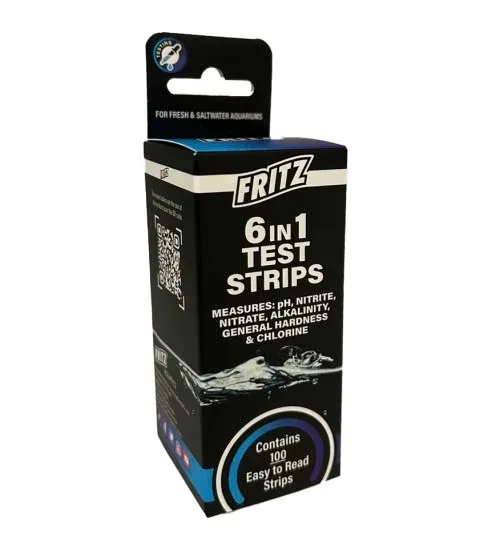 Fritz 6 in 1 Test Strips 100 Count