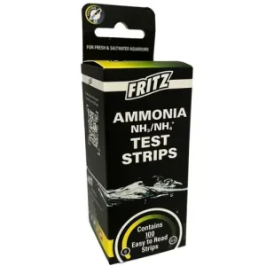 Fritz Ammonia Test Strips 100 Count