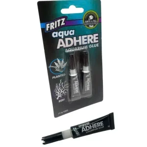 Fritz AquaADHERE Aquarium Glue 2 x 3gm Tubes
