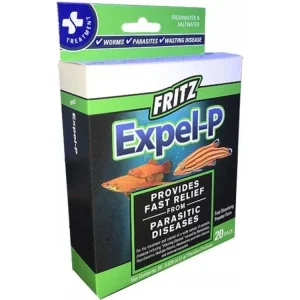 Fritz Expel-P Parasitic Fish Medication 20 ct