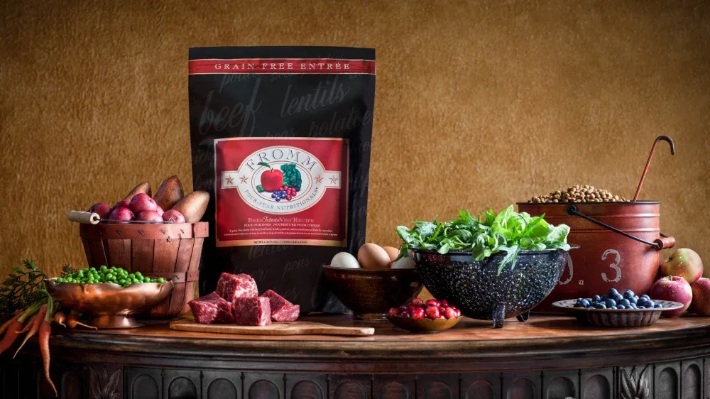 Fromm Four Star Grain Free Beef Frittata Veg Dry Dog Food - Image 2