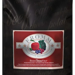 Fromm Four Star Grain Free Beef Frittata Veg Dry Dog Food