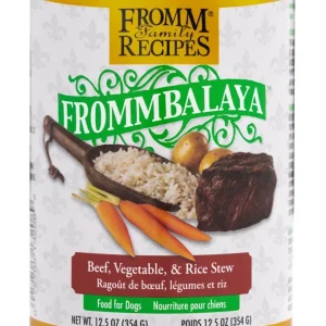 Fromm Frommbalaya Beef, Vegetable, & Rice Stew Canned Dog Food