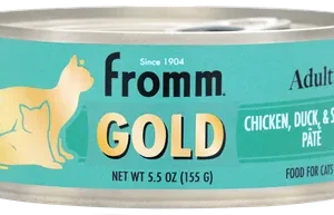 Fromm Gold Chicken, Duck & Salmon Pâté Adult Wet Cat Food