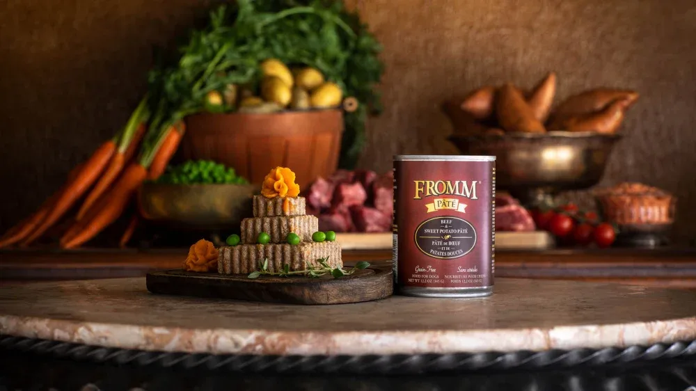Fromm Grain Free Beef & Sweet Potato Pate Canned Dog Food - Image 2