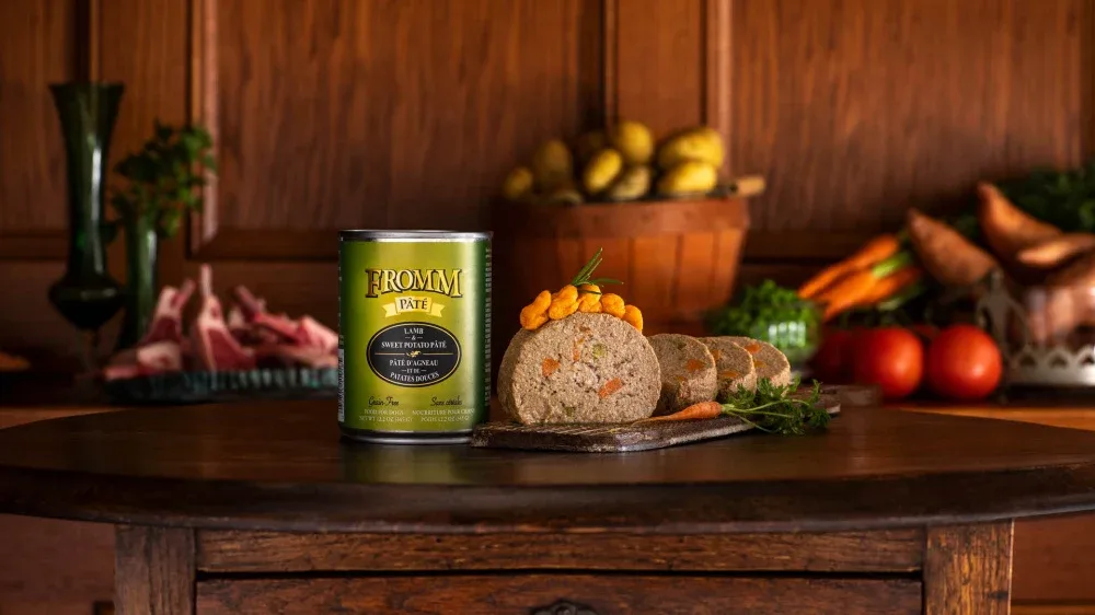 Fromm Grain Free Lamb & Sweet Potato Pate Canned Dog Food - Image 2