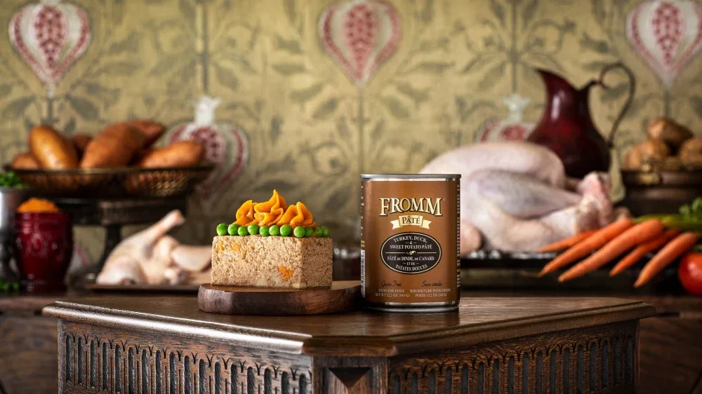 Fromm Grain Free Turkey, Duck, & Sweet Potato Pate Canned Dog Food - Image 2