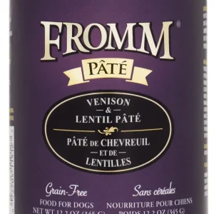 Fromm Grain Free Venison & Lentil Pate Canned Dog Food