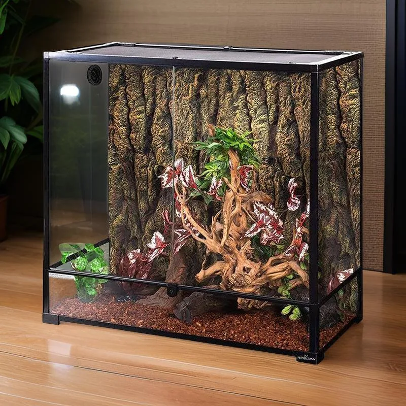 Front Opening Reptile Tank 100 Gallon 36" x 18"x 36" Chameleon Tank RK0125 - Image 2