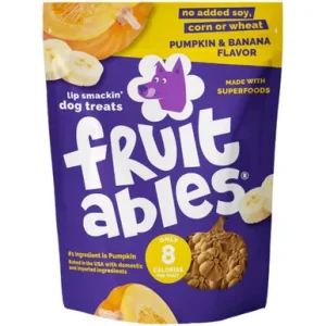 Fruitables Pumpkin & Banana Flavor Baked Dog Treats