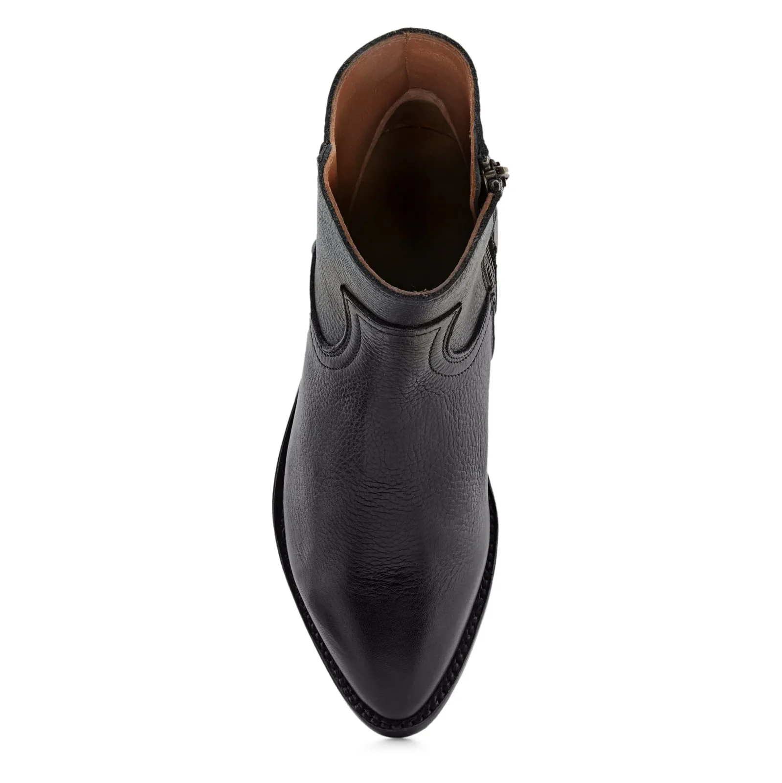 Frye Women`s Billy Inside Zip Black Bootie - Image 2