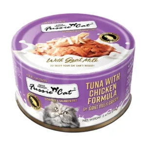 Fussie Cat Super Premium Tuna w/ Chicken Formula in Goat Milk Canned Cat Food
