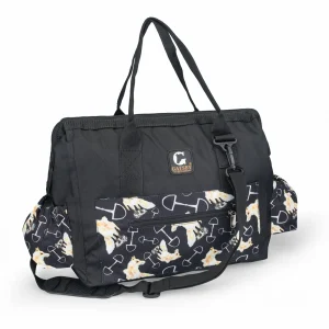 Gatsby Print Nylon Grooming Tote