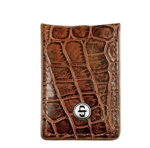Gem Dandy Accessories Croc Embossed Money Clip