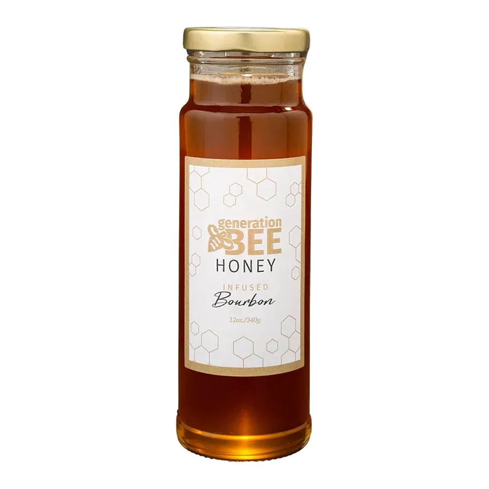 Generation Bee Bourbon 12oz Honey - Image 2