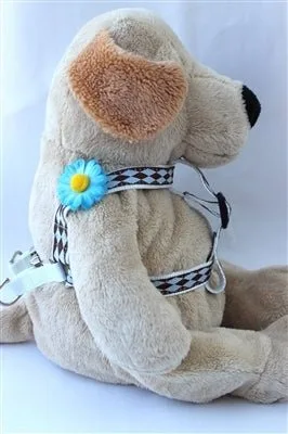 Gerber Daisy Blue Collection - Step In Harnesses All Metal Buckles - Image 2