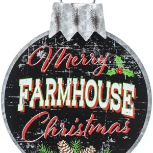 Gift Corral Metal Merry Christmas Sign Farmhouse