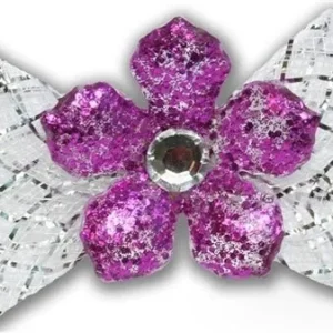 Glitter Blossom Hair Bow