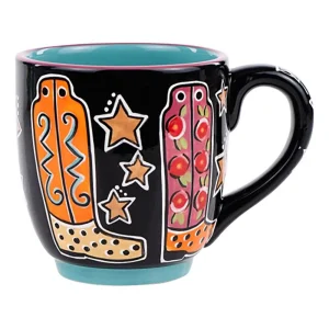 Glory Haus Inc Boots and Stars Mug