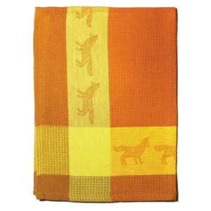 Golden Fox Waffle Weave Kitchen Towel 29"x 20" Ora