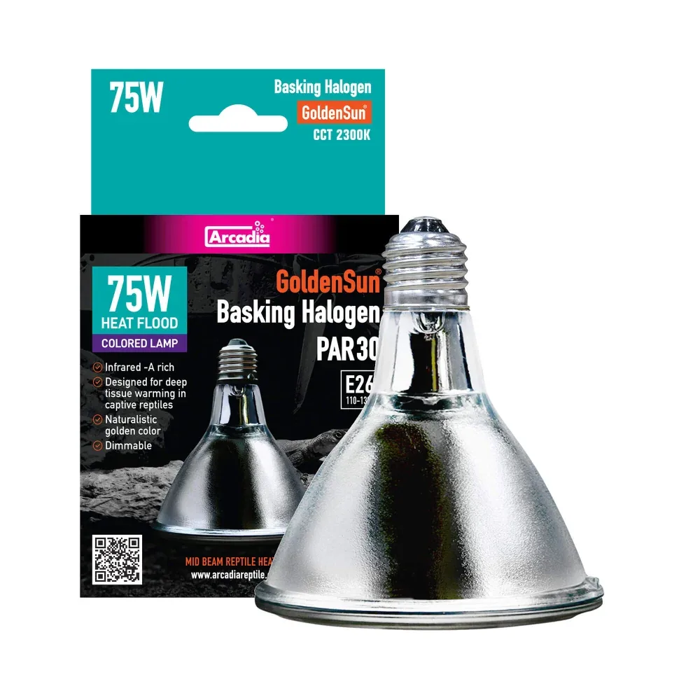 GoldenSun Basking Halogen Heater, 75 watt
