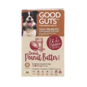 Good Guts for Medium Mutts Daily Probiotic Supplement for Dogs