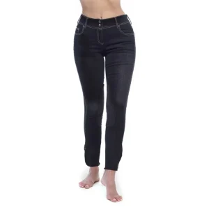 Goode Rider Equestrian Black Denim K/P Jean