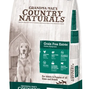 Grandma Mae's Country Naturals Grain Free Dry Dog Food Chicken & Pork 14lb