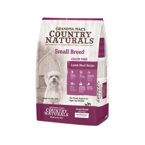 Grandma Mae's Country Naturals Grain-Free Large.I.D. Small Breed Dry Dog Food Lamb, 4 lb
