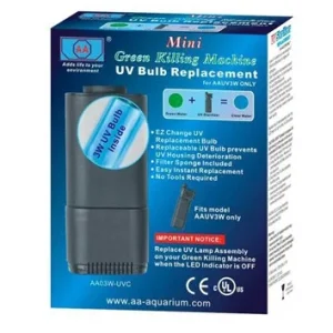 Green Killing Machine 3W Internal UV Sterilizer Replacement Bulb @ Fish Tanks Direct