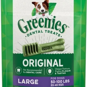 Greenies Original Dental Treats Large 6Oz