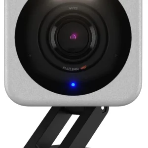 Grey WYZE Cam v4 2.5K HD WiFi Smart Home Aquarium Security Camera
