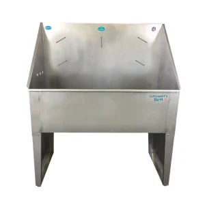 Groomer's Best Standard Tub, 24" x 48", Left Drain