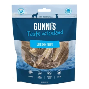 Gunnis Dog Cod Skin Chips 9.0 oz