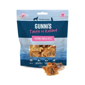 Gunnis Dog Meat Bites Herring 3 oz