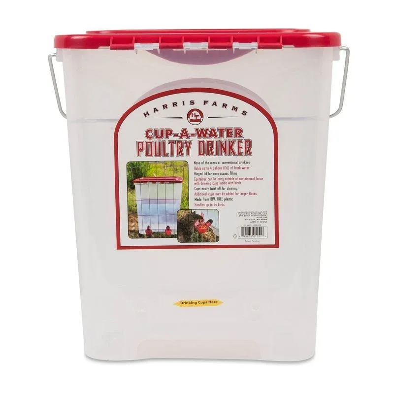 Harris Farms 4 Gallon Watering Cup Drinker - Image 2