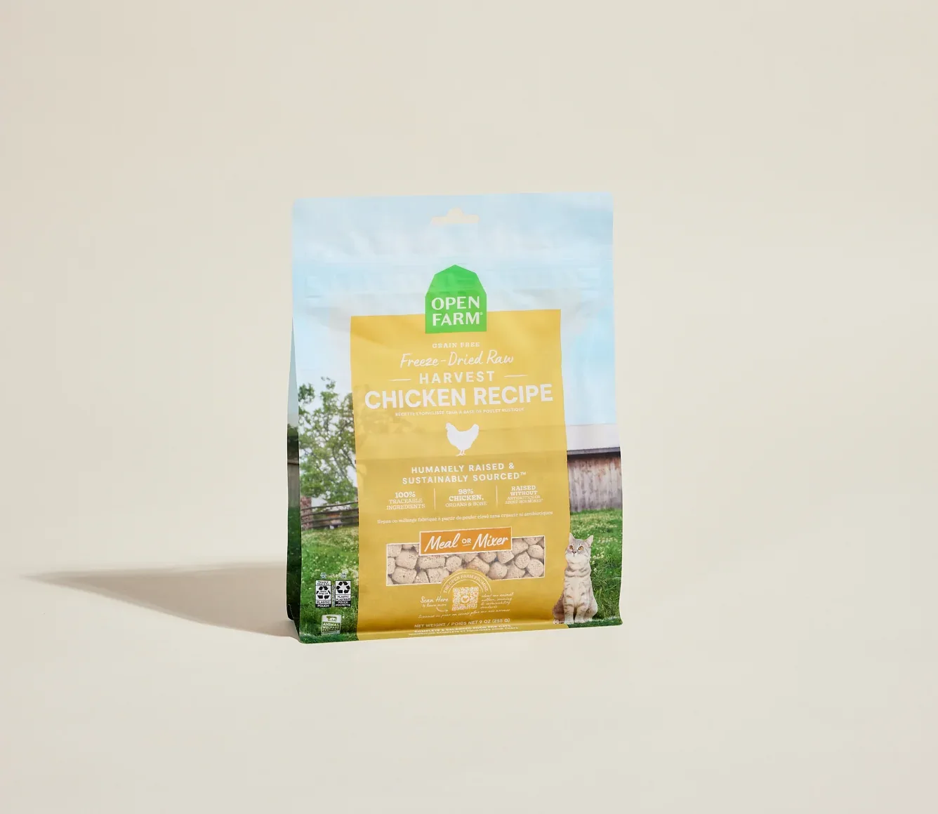Harvest Chicken Freeze Dried Raw Morsels for Cats - Image 2