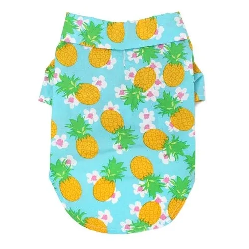Hawaiian Camp Shirt - Pineapple Luau - Image 2
