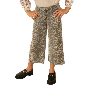 Hayden Girl's Leopard Print Relaxed Pants