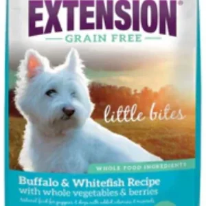 Health Extension Grain Free Buffalo and Whitefish Little Bites Dog Food 23.5lb