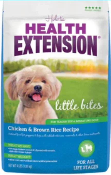 Health Extension Little Bites Chicken and Brown Rice Dry Dog Food