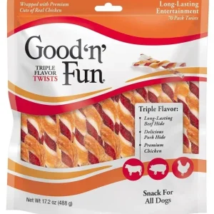 Healthy Hide Good'n' Fun Triple-Flavor Twists