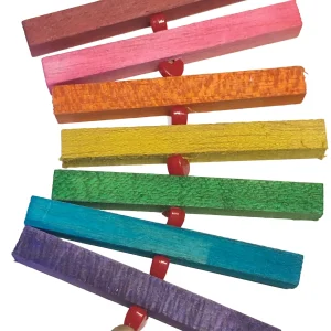 Heart Balsa Bird Toy