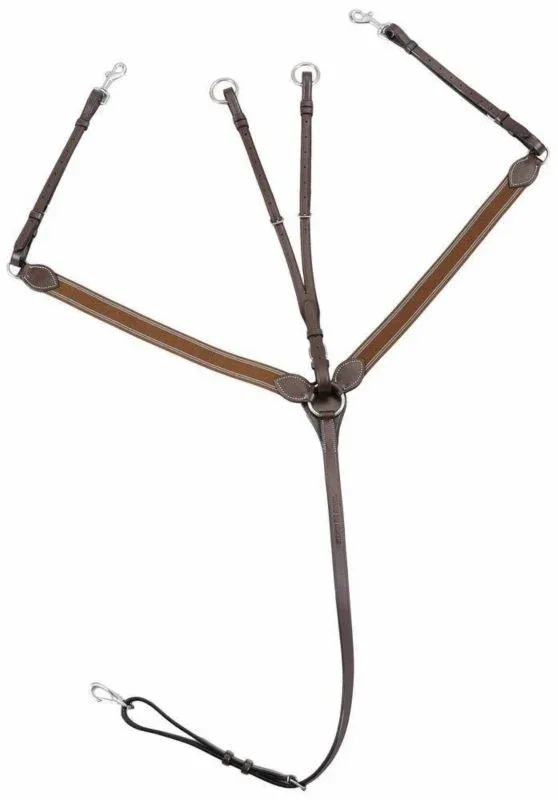 Henri de Rivel Pro Elastic Breastplate Martingale - Image 2