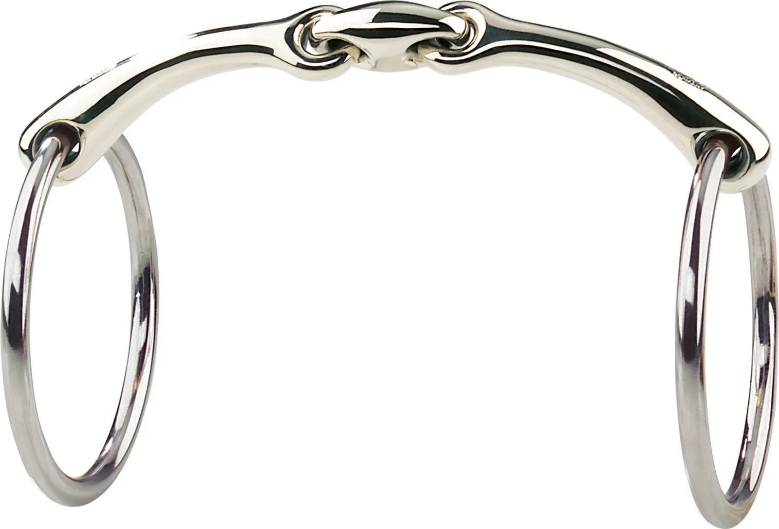 Herm Sprenger® Dynamic RS Sensogan® Bradoon - 14mm mouth; 55mm rings