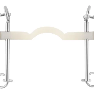 Herm Sprenger® Nathe Weymouth Bit with 15 mm Mouth, Port & Long Cheeks