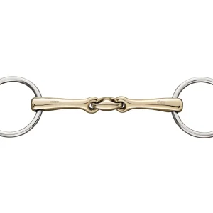 Herm Sprenger® Sensogan® KK Ultra Bradoon - 16 mm mouth; 55 mm rings
